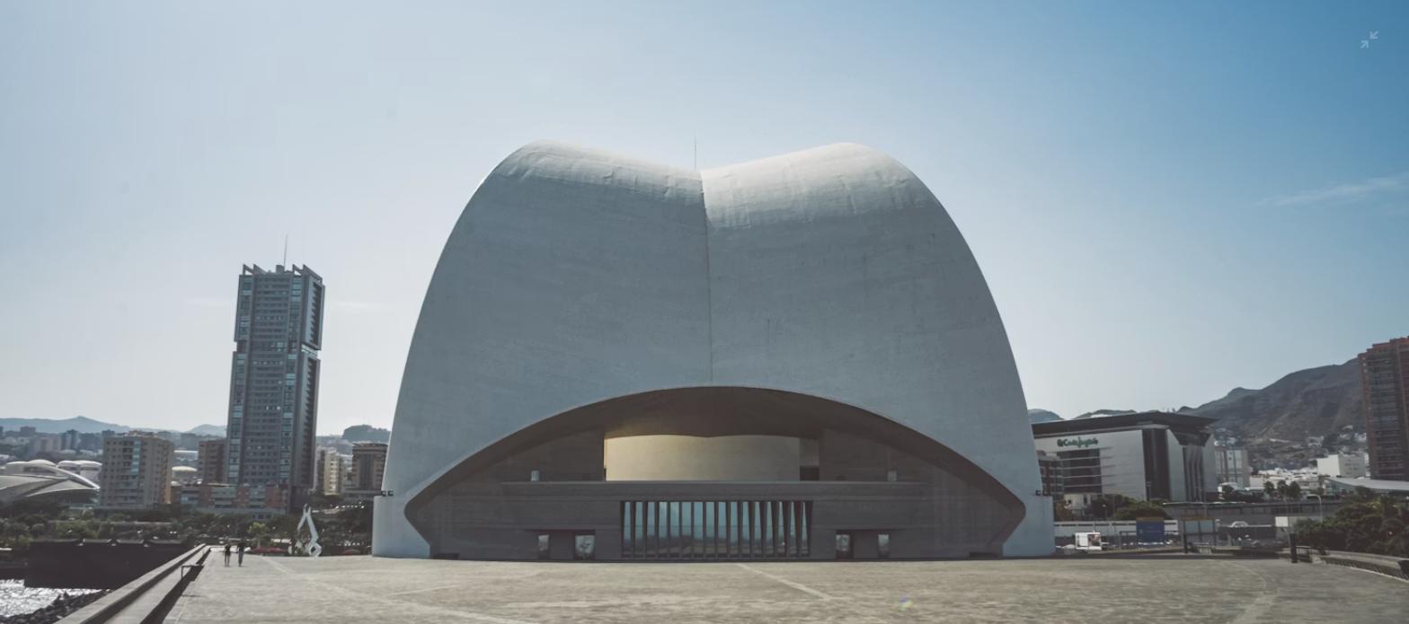 Auditorio de Tenerife en Santa Cruz de Tenerife